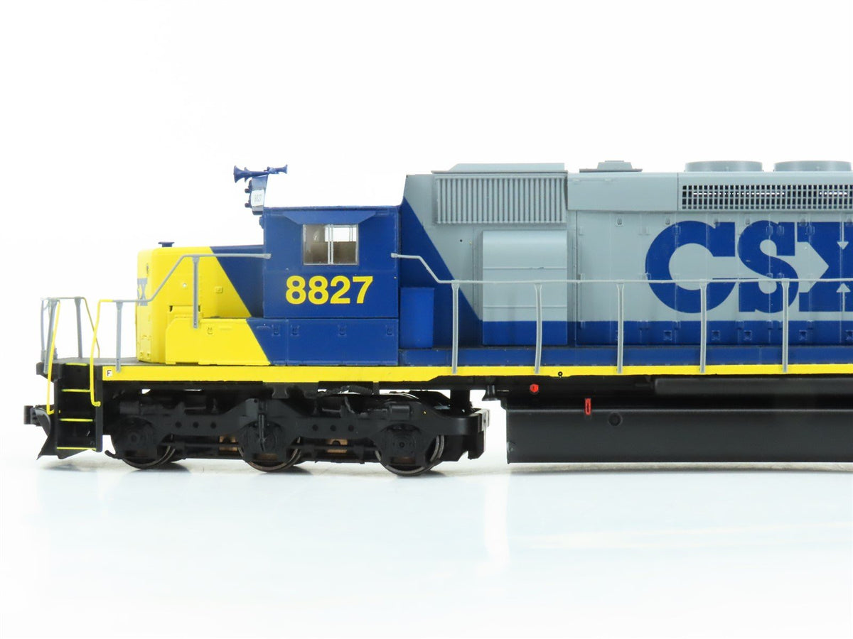 HO Scaletrains Operator SXT10598 CSX Yn2 EMD SD40-2 Diesel #8827 w/DCC &amp; Sound