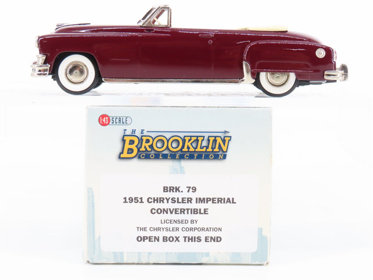 1:43 Scale The Brooklin Collection BRK.79 1951 Chrysler Imperial Convertible