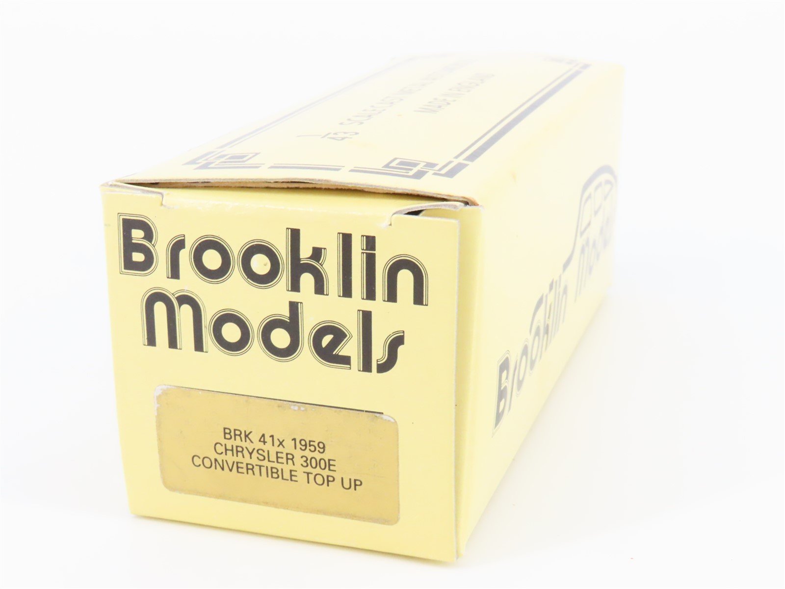 1:43 Scale The Brooklin Collection BRK.41X 1959 Chrysler 300E Convertible Up
