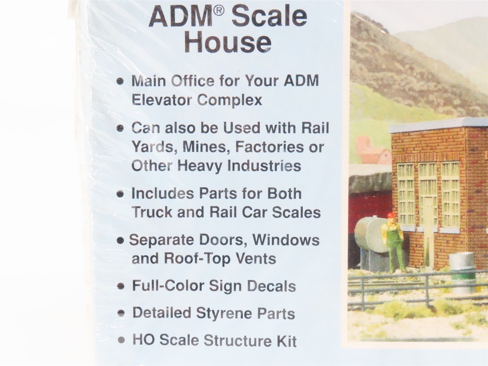 HO 1/87 Scale Walthers Cornerstone Kit #933-3027 ADM Scale House - SEALED