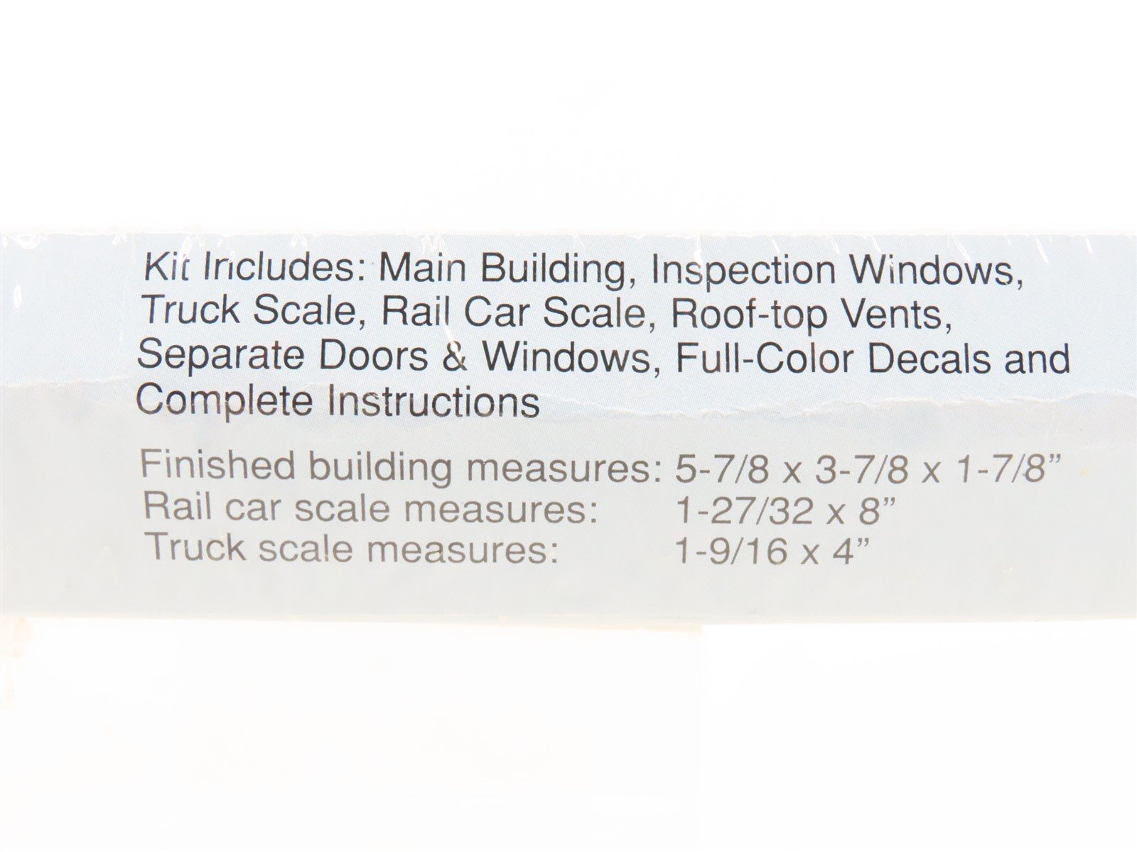 HO 1/87 Scale Walthers Cornerstone Kit #933-3027 ADM Scale House - SEALED