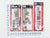 LOT of 10 Packs of HO Scale Atlas Code 83 Assorted Nickel Silver Track