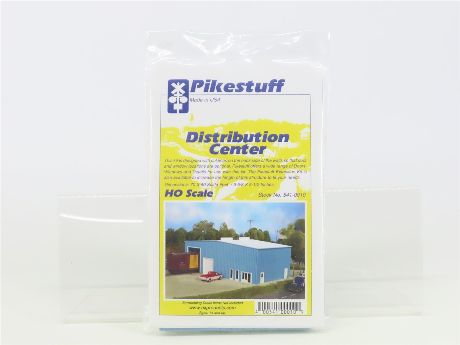 HO Scale Rix Products Pikestuff Kit #541-0010 Distribution Center - SEALED