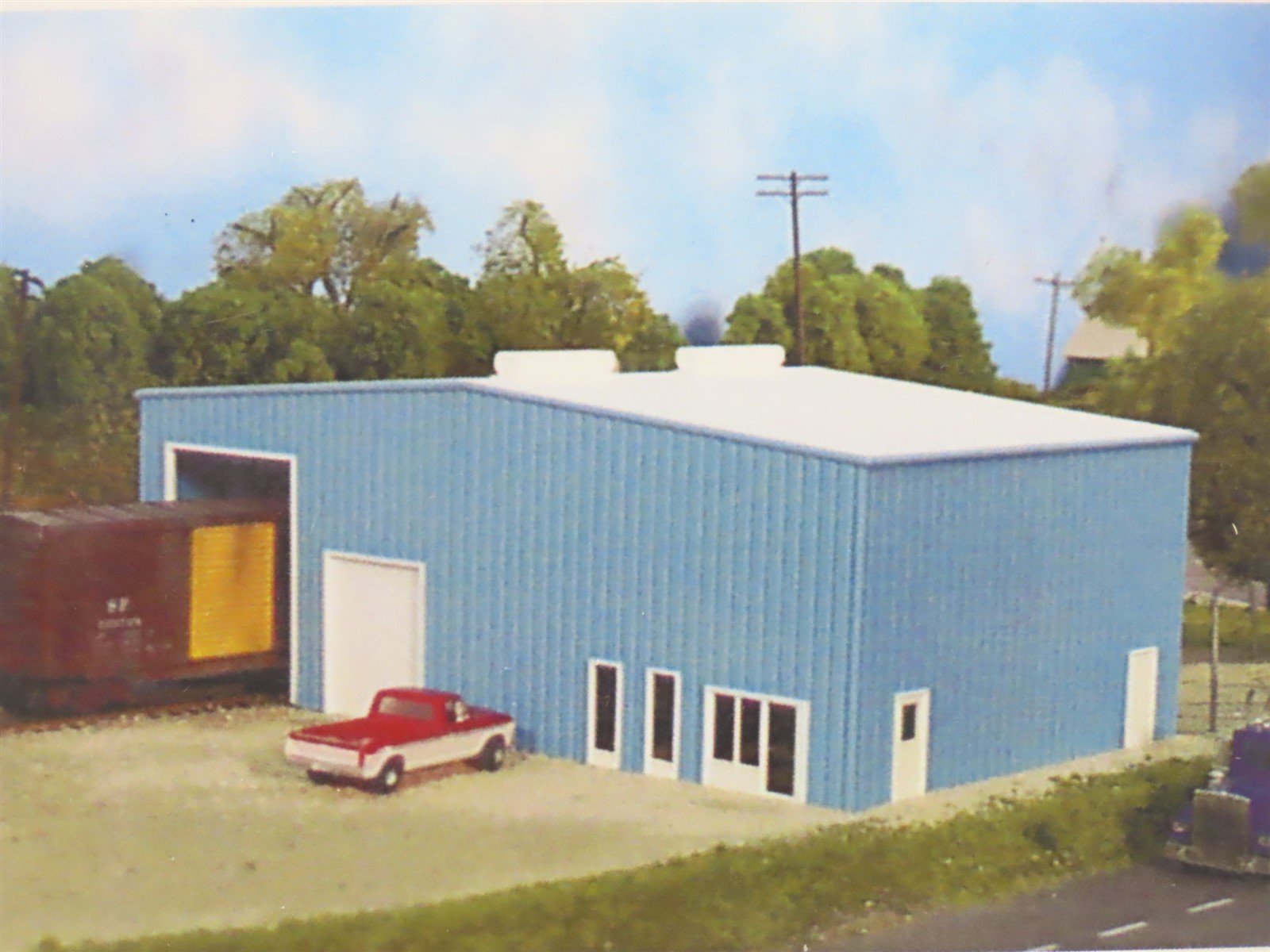 HO Scale Rix Products Pikestuff Kit #541-0010 Distribution Center - SEALED