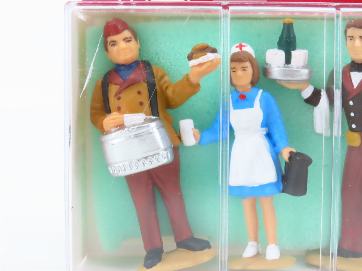 G 1/22.5 Scale LGB 5145 Nurse, Mail Man, &amp; Food Service Worker Figures 4-Pack