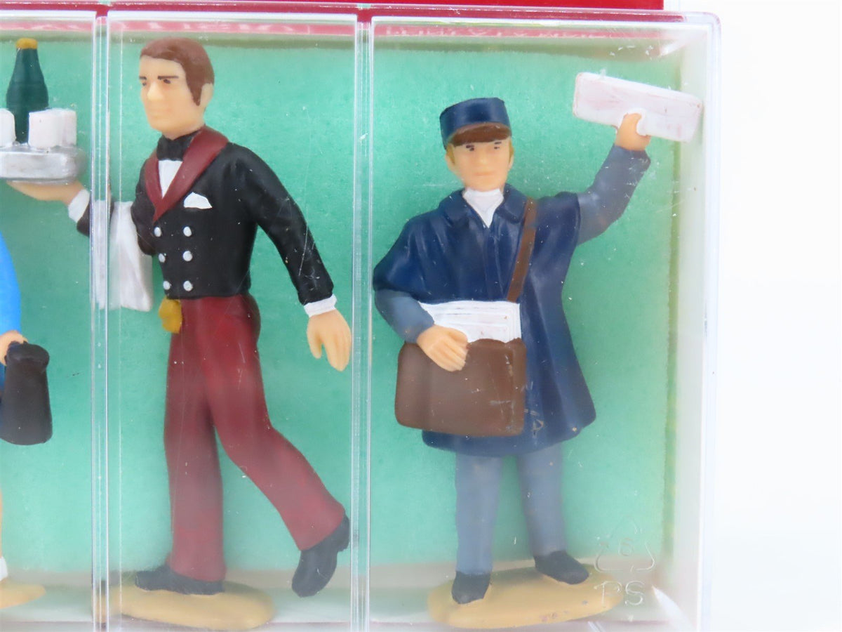 G 1/22.5 Scale LGB 5145 Nurse, Mail Man, &amp; Food Service Worker Figures 4-Pack