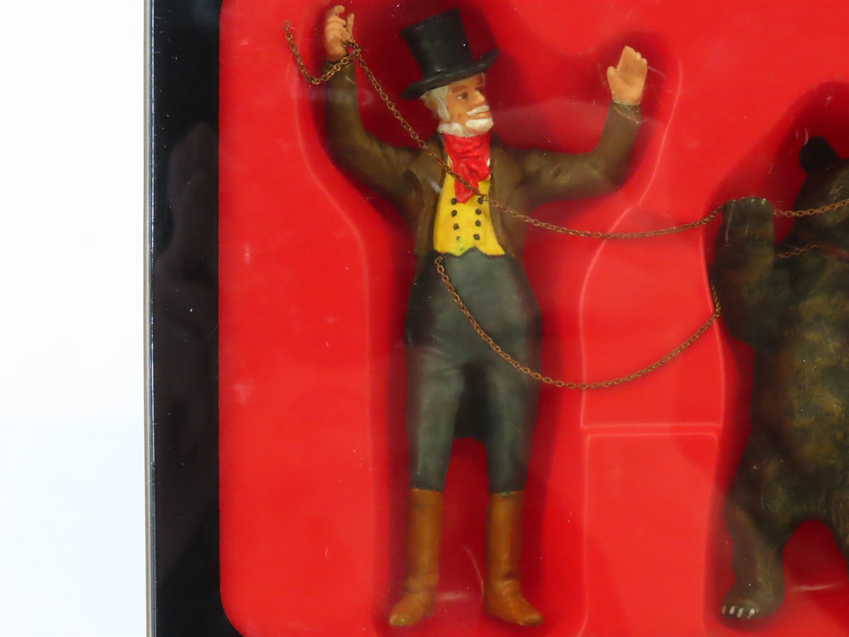 G Scale Preiser 45048 Circus Bear-Leader &amp; Bear Figures