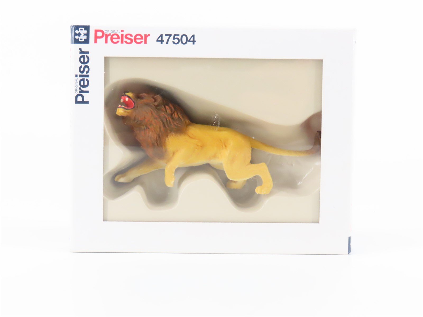 G 1/25 Scale Preiser Elastolin 47504 Lion Attacking Figure