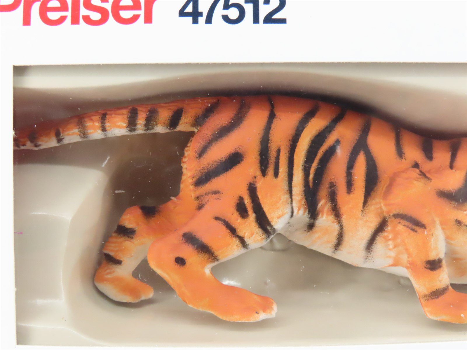 G 1/25 Scale Preiser Elastolin 47512 Tiger Attacking Figure