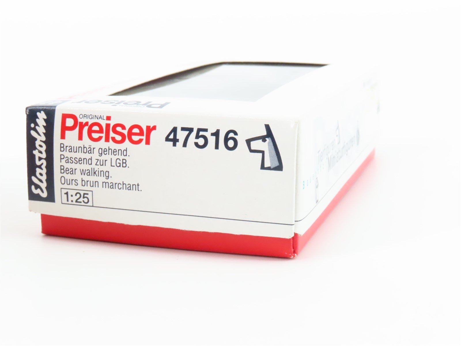 G 1/25 Scale Preiser Elastolin 47516 Bear Walking Figure