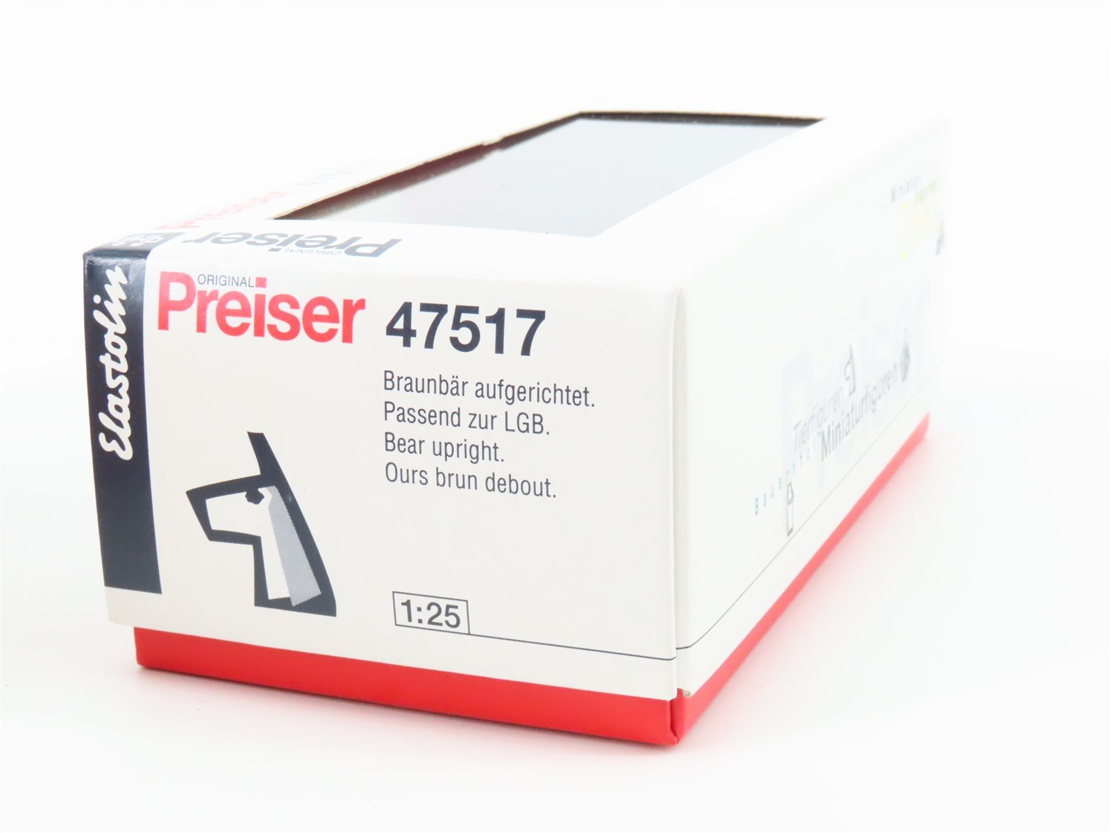 G 1/25 Scale Preiser Elastolin 47517 Bear Standing Upright Figure