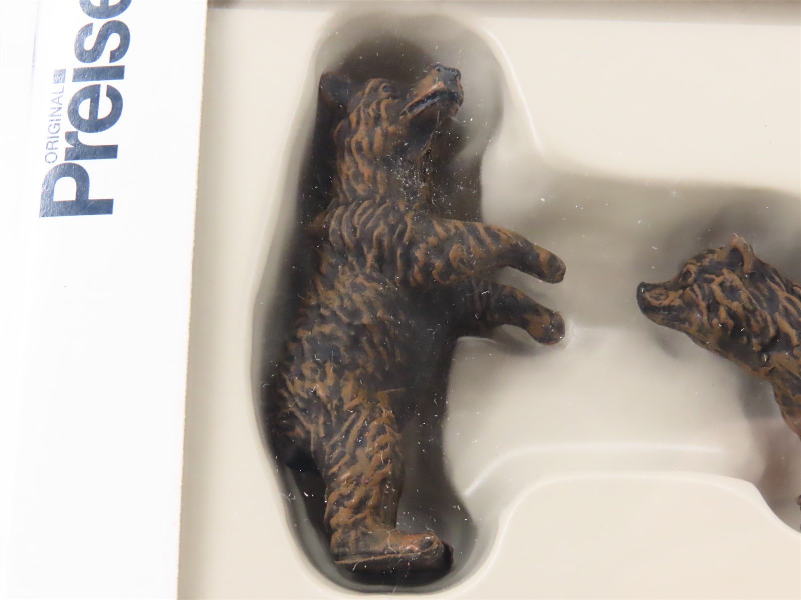G 1/25 Scale Preiser Elastolin 47518 Bear Cub Figures 2-Pack