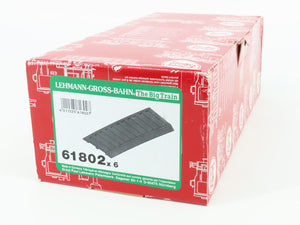 G 1/22.5 Scale LGB #61802 Rubber Roadbed for Curved Track - 6-Pack