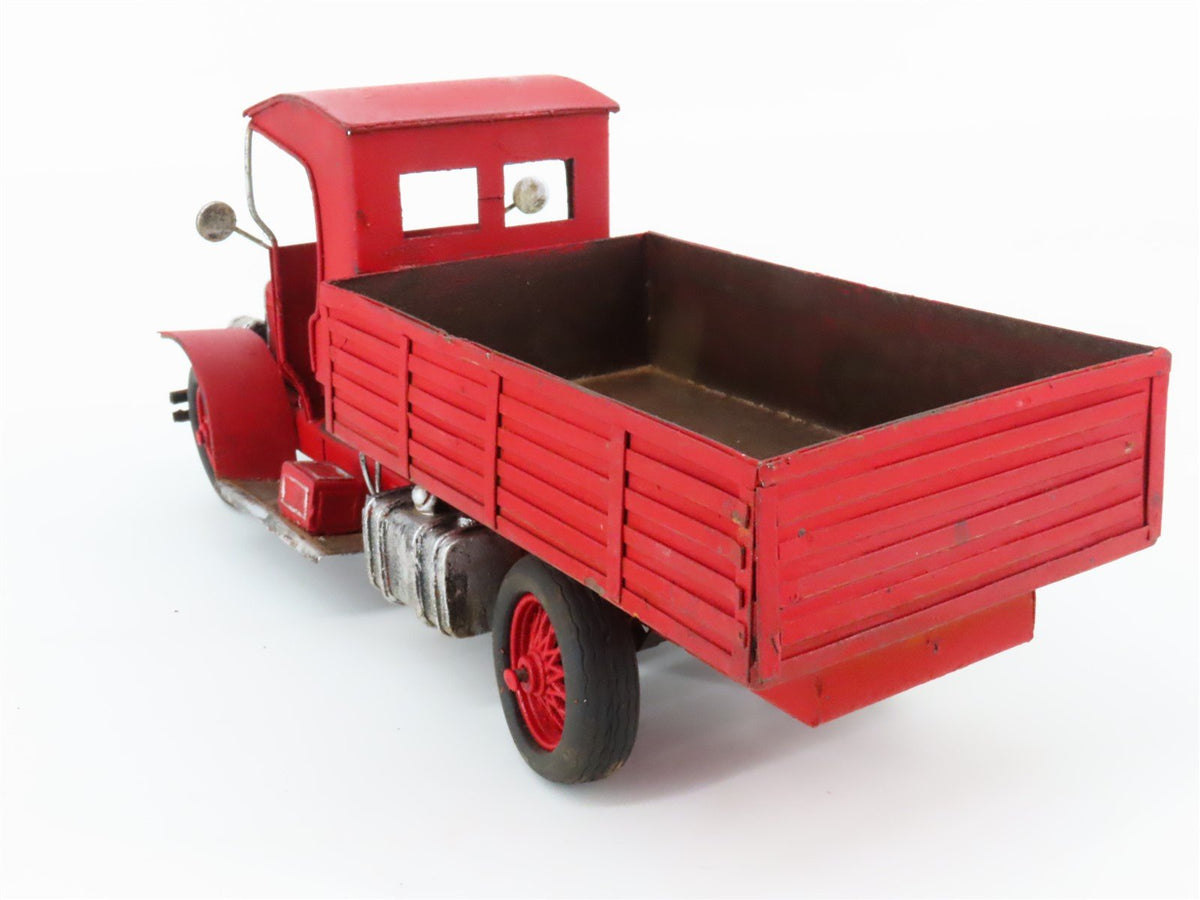 LOT of 2 Pressed Metal 1920&#39;s Style Pickup Trucks - Custom &amp; Weathered