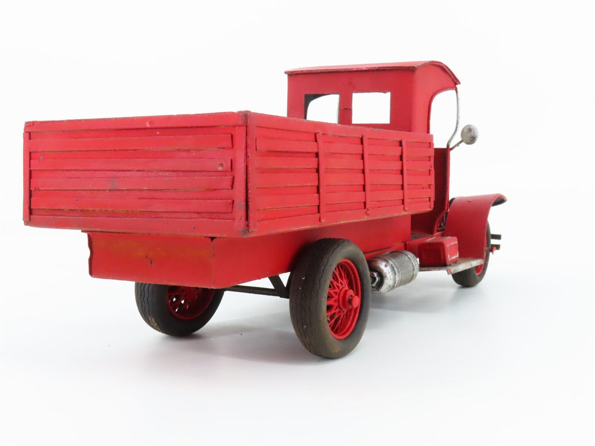 LOT of 2 Pressed Metal 1920&#39;s Style Pickup Trucks - Custom &amp; Weathered