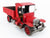 LOT of 2 Pressed Metal 1920's Style Pickup Trucks - Custom & Weathered