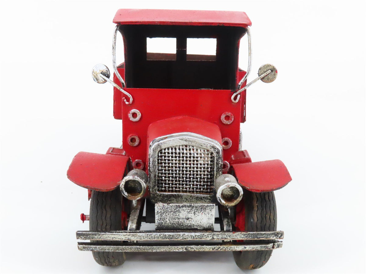 LOT of 2 Pressed Metal 1920&#39;s Style Pickup Trucks - Custom &amp; Weathered