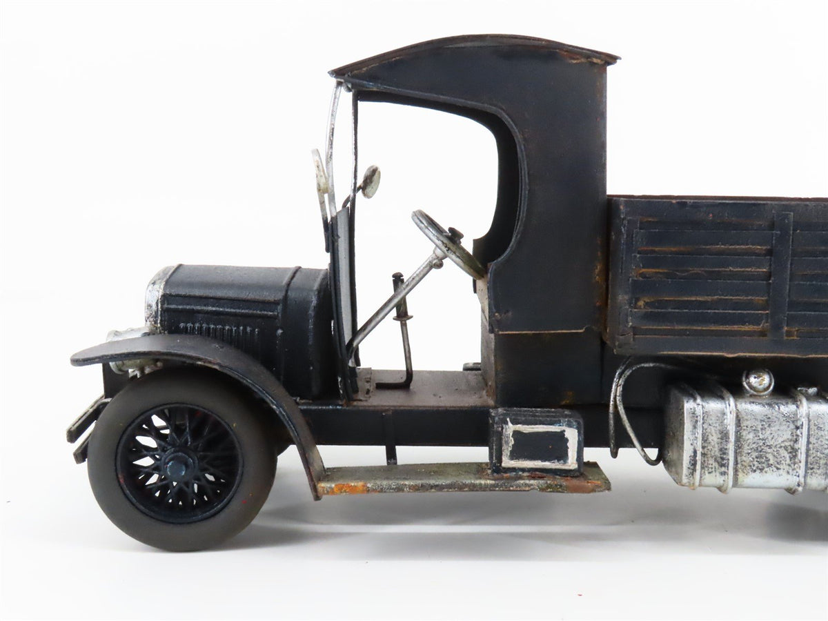 LOT of 2 Pressed Metal 1920&#39;s Style Pickup Trucks - Custom &amp; Weathered