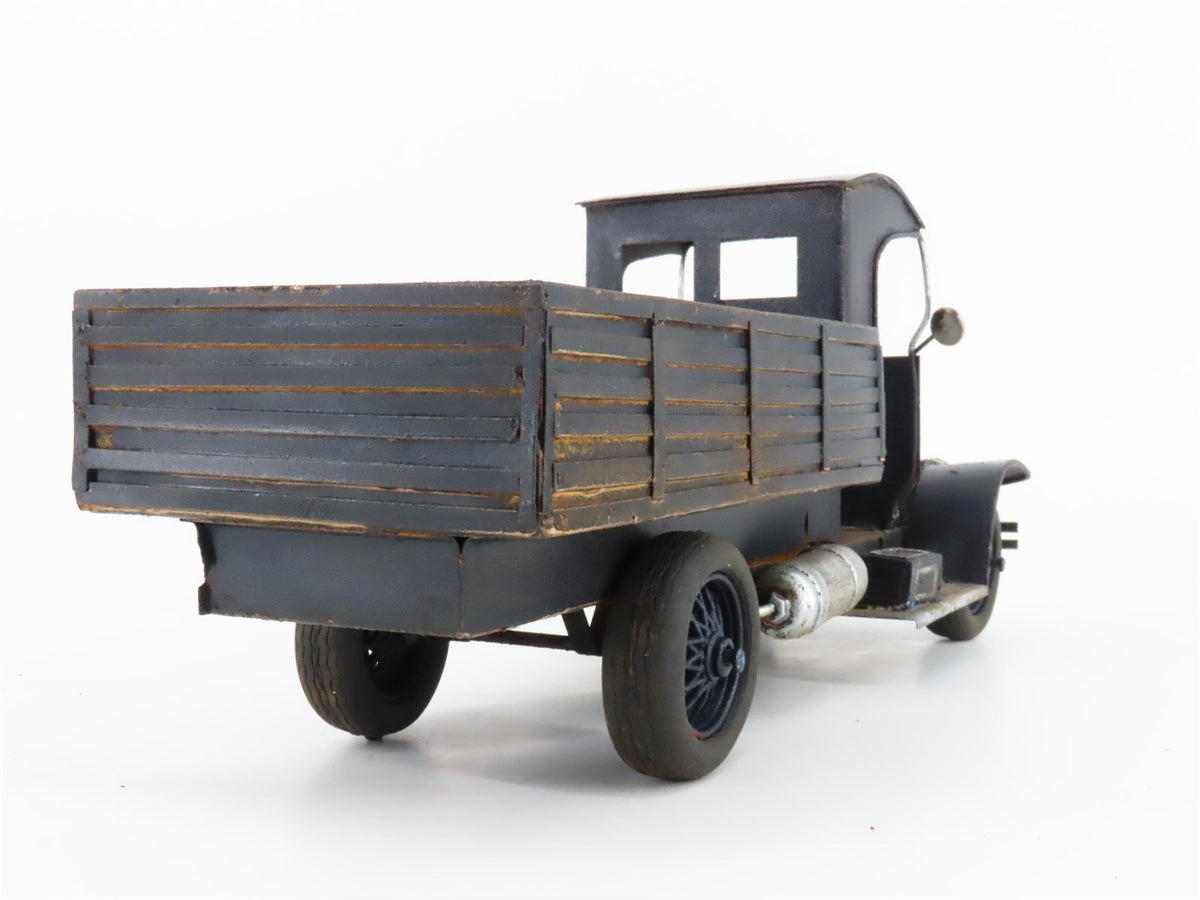 LOT of 2 Pressed Metal 1920&#39;s Style Pickup Trucks - Custom &amp; Weathered