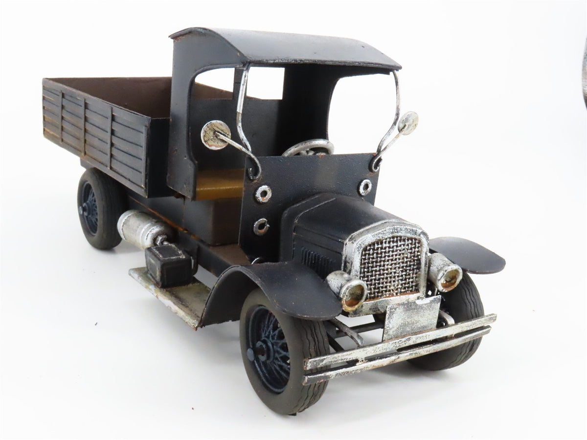 LOT of 2 Pressed Metal 1920&#39;s Style Pickup Trucks - Custom &amp; Weathered