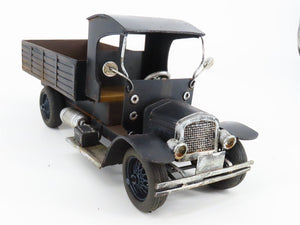 LOT of 2 Pressed Metal 1920's Style Pickup Trucks - Custom & Weathered