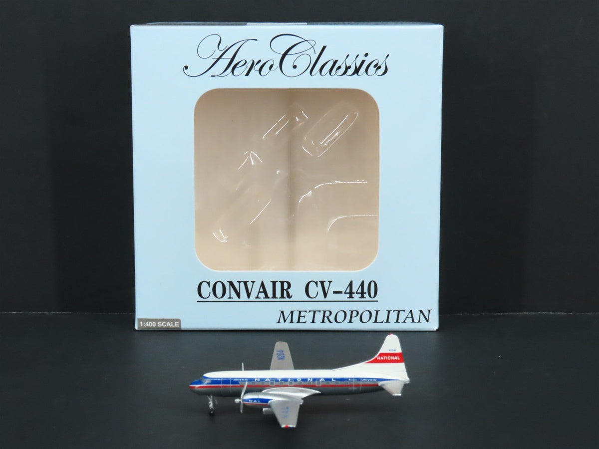 1:400 Aero Classics Die-Cast National Airlines Convair CV-440-47 Aircraft N2041
