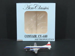 1:400 Aero Classics Die-Cast National Airlines Convair CV-440-47 Aircraft N2041