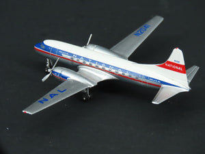 1:400 Aero Classics Die-Cast National Airlines Convair CV-440-47 Aircraft N2041