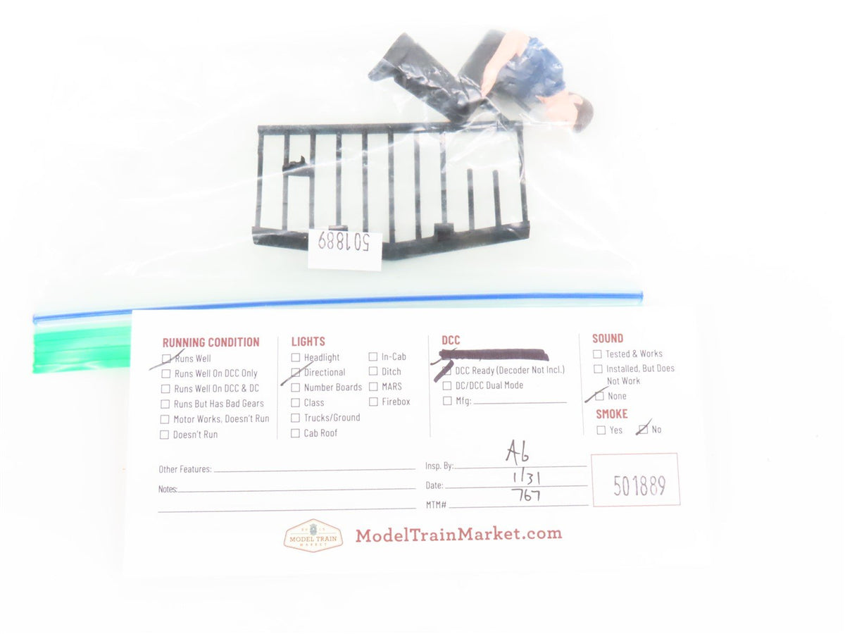 G 1.20.3 Scale Bachmann Spectrum 82397 Unlettered Narrow Gauge Rail Truck