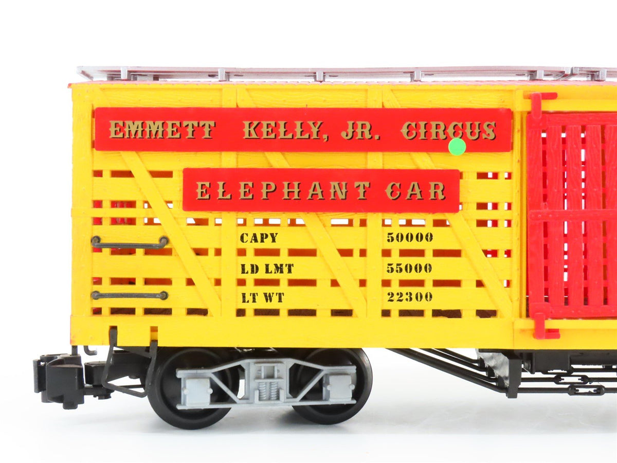 G Scale Bachmann Big Haulers 98171 EKJX Emmett Kelly Circus Stock Car #153