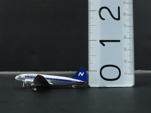 1:400 Scale Aero Classics Die-Cast Nordair Curtiss C-46C Aircraft CF-NAE