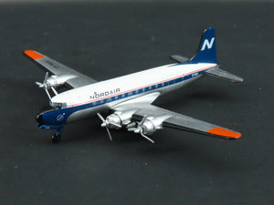 1:400 Aero Classics Die-Cast Nordair McDonnell Douglas DC-4 Aircraft CF-NAA