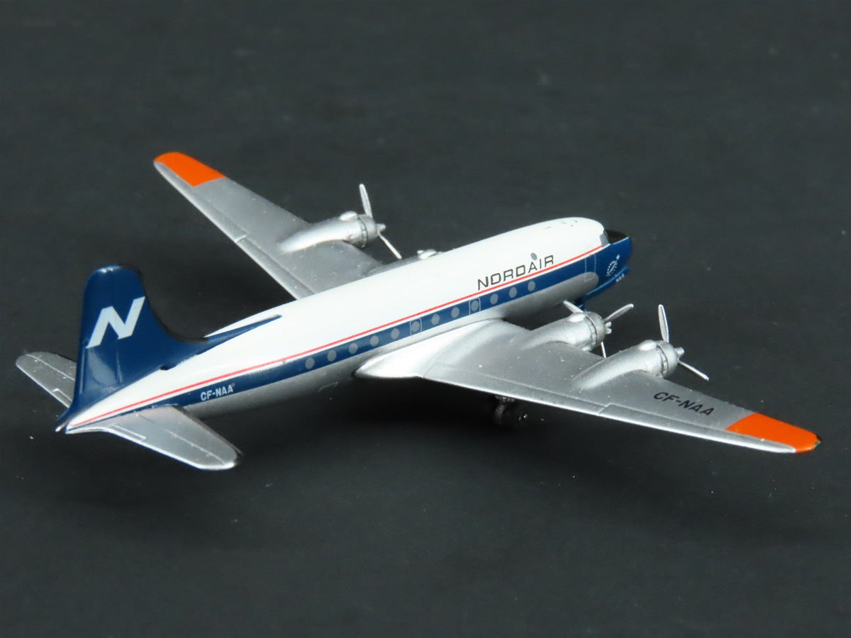 1:400 Aero Classics Die-Cast Nordair McDonnell Douglas DC-4 Aircraft CF-NAA