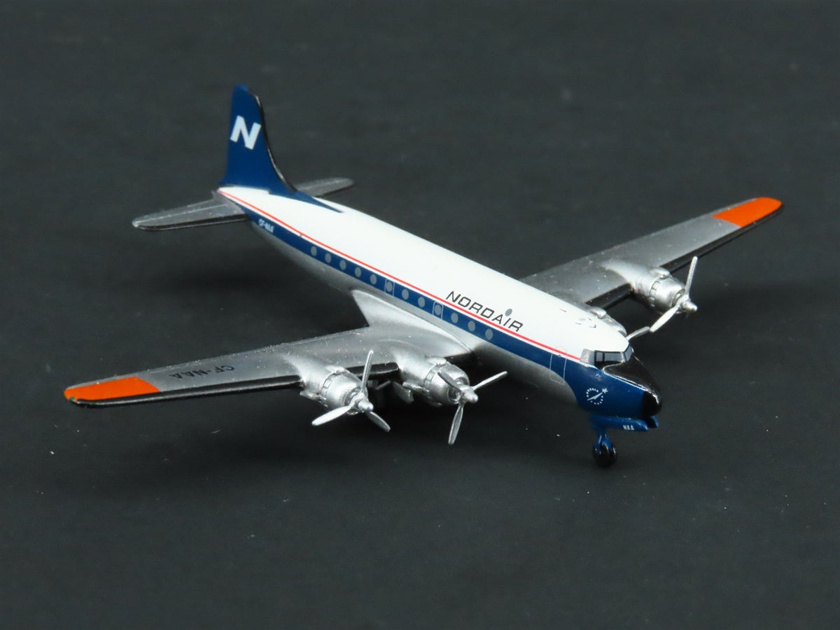 1:400 Aero Classics Die-Cast Nordair McDonnell Douglas DC-4 Aircraft CF-NAA