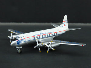 1:400 Scale Aero Classics AC19255 Die-Cast Cubana Viscount 755D Aircraft CU-T604