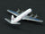1:400 Scale Aero Classics AC19255 Die-Cast Cubana Viscount 755D Aircraft CU-T604