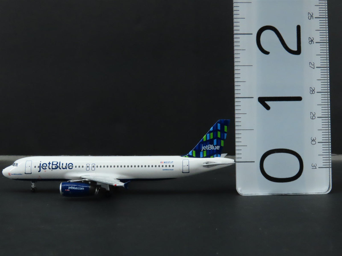 1:400 Scale Aero Classics Die-Cast JetBlue Airbus A320-232 Aircraft N537JT