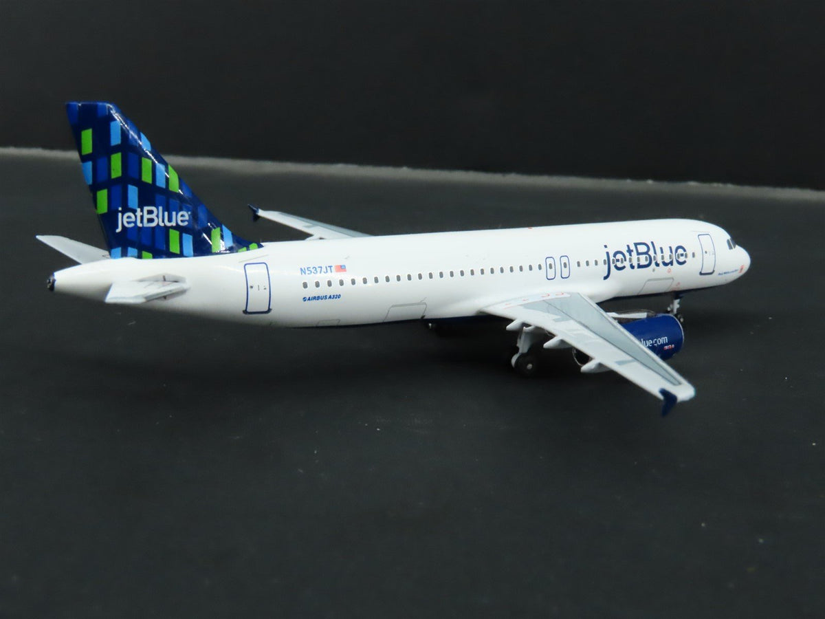 1:400 Scale Aero Classics Die-Cast JetBlue Airbus A320-232 Aircraft N537JT