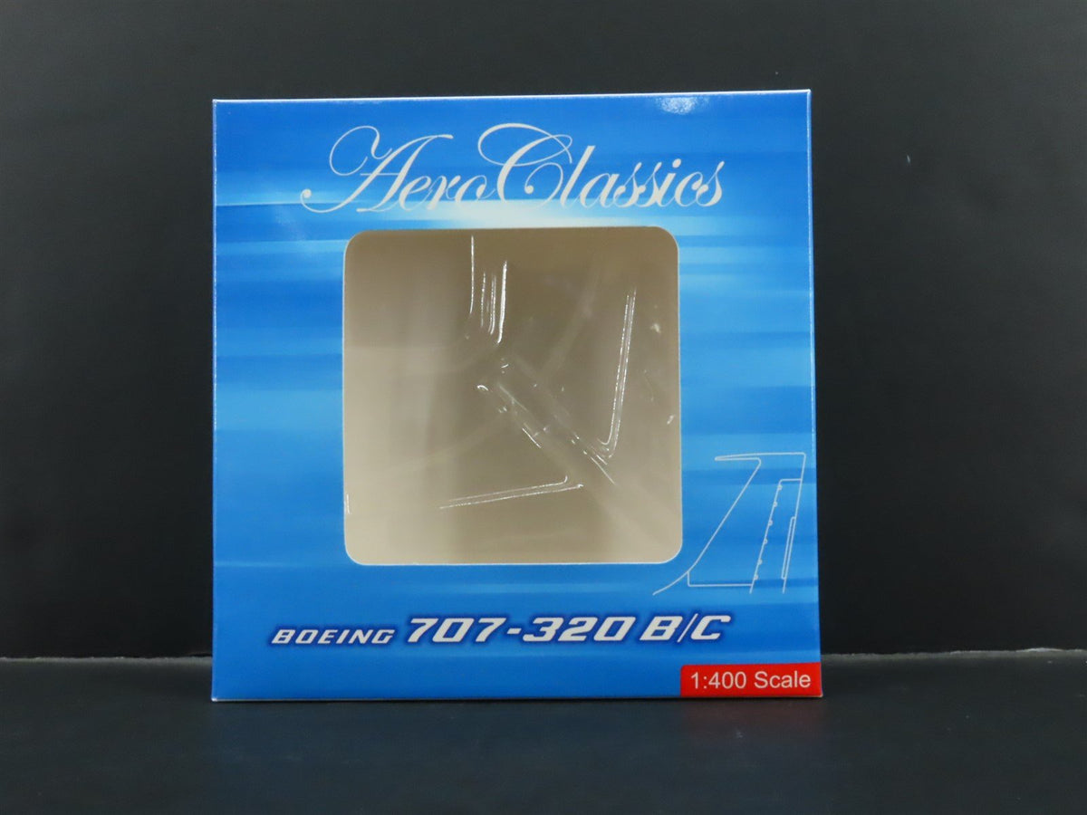 1:400 Scale Aero Classics Die-Cast Qantas Boeing B707-327C Aircraft N7099