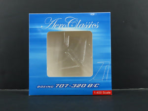 1:400 Scale Aero Classics Die-Cast Qantas Boeing B707-327C Aircraft N7099