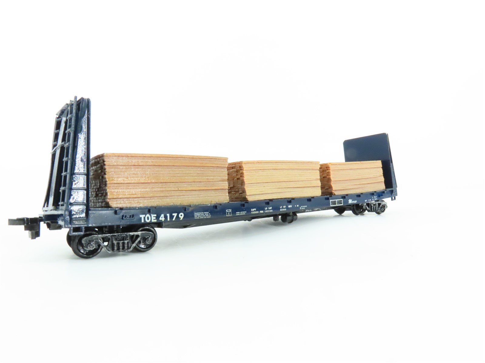 HO Roundhouse MDC TOE Texas Oklahoma & Eastern Flat Car #4179 w/ Custom Load