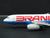 1:400 Dragon Wings JetX JX067 Die-Cast Braniff Airbus 320 Airliner