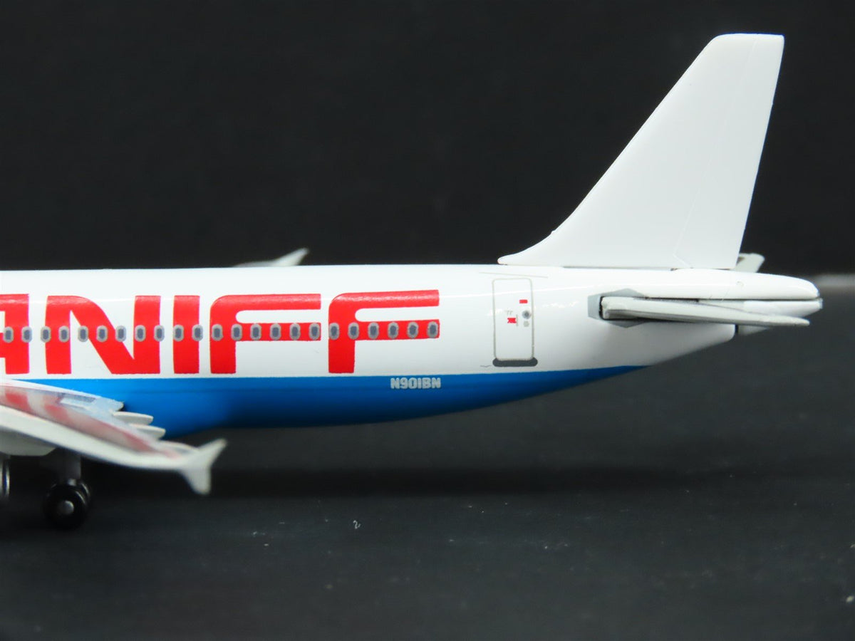 1:400 Dragon Wings JetX JX067 Die-Cast Braniff Airbus 320 Airliner