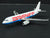 1:400 Dragon Wings JetX JX067 Die-Cast Braniff Airbus 320 Airliner