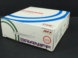 1:400 Dragon Wings JetX JX067 Die-Cast Braniff Airbus 320 Airliner