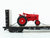 HO Scale Walthers D&RGW Rio Grande Flat Car #22700 w/ Custom Tractor Load