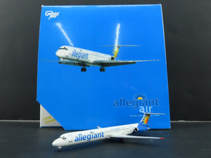 1:400 Gemini Jets GJAAY550E Die-Cast Allegiant Airlines MD-82 Airliner
