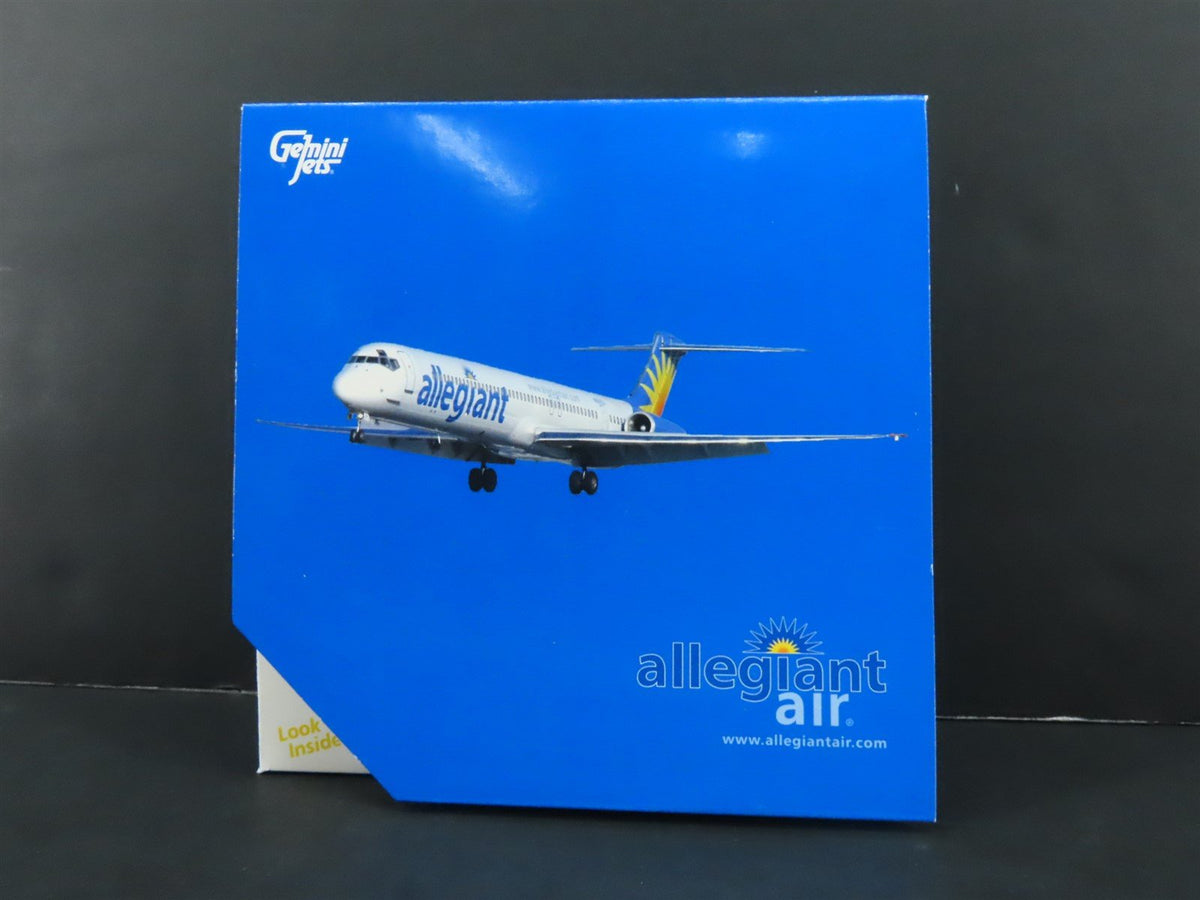 1:400 Gemini Jets GJAAY550 Die-Cast Allegiant Airlines MD-82 Airliner