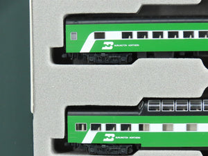 N Scale Kato 106-027 BN Burlington Northern Passenger 4-Car Set