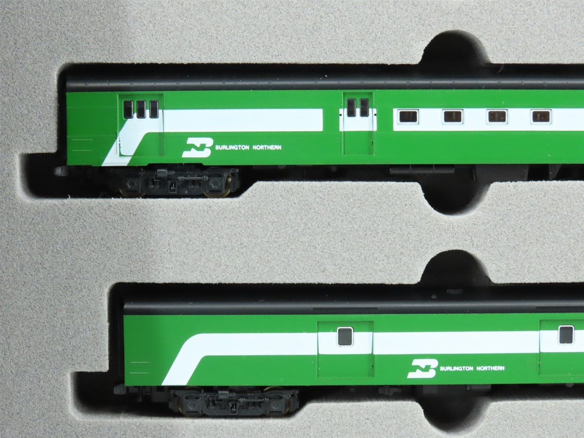 N Scale Kato 106-017 BN Burlington Northern Passenger 6-Car Set w/ Lights